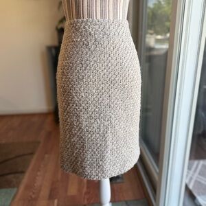 St. John Cream Ecru  Skirt